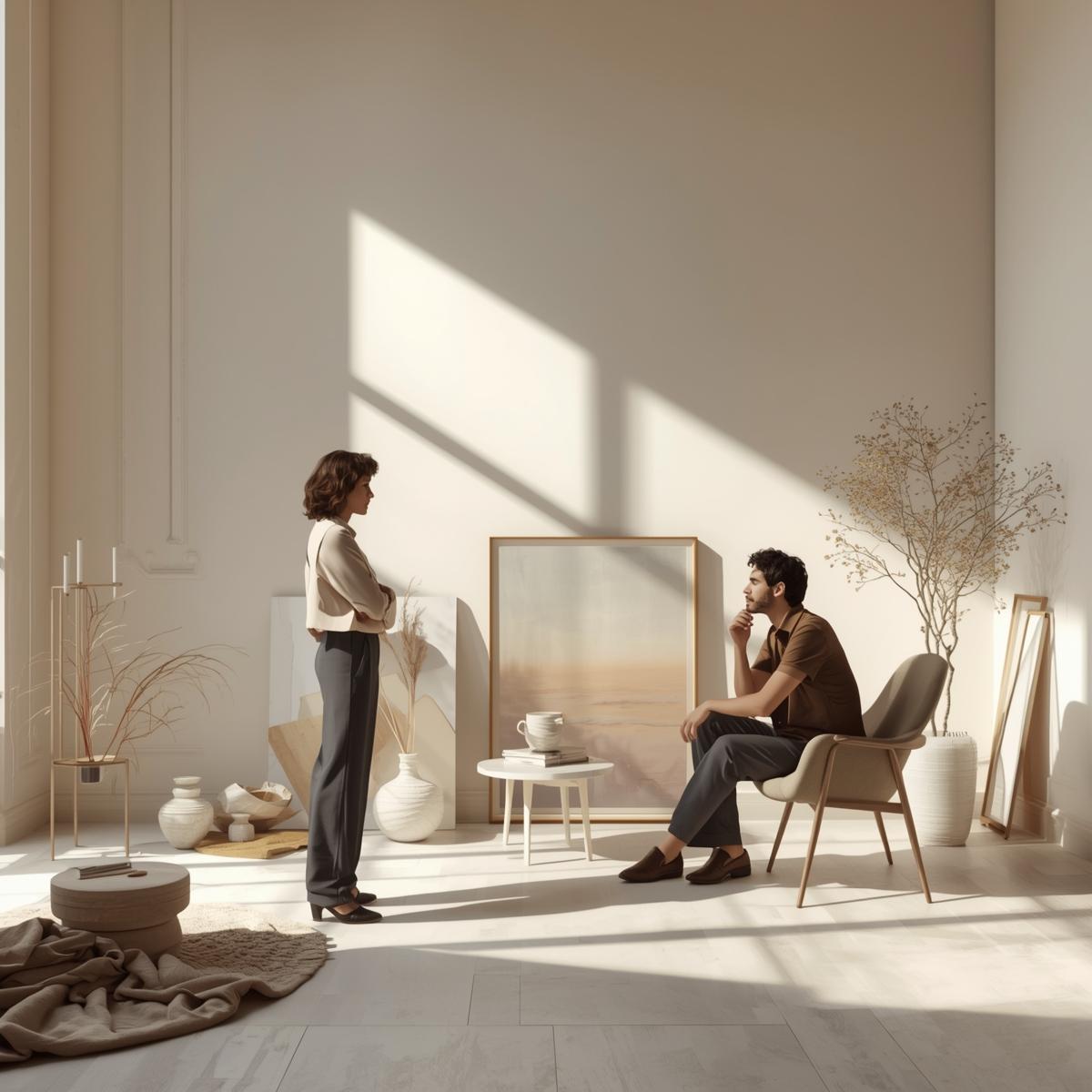 Aesthetic consultation session at Thythronkhel